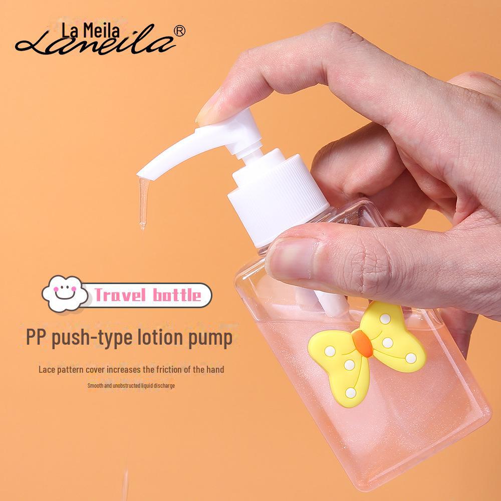 Lateinamerikanische Cartoon PETG Reiseflasche 80/100ML für Wasser und Creme