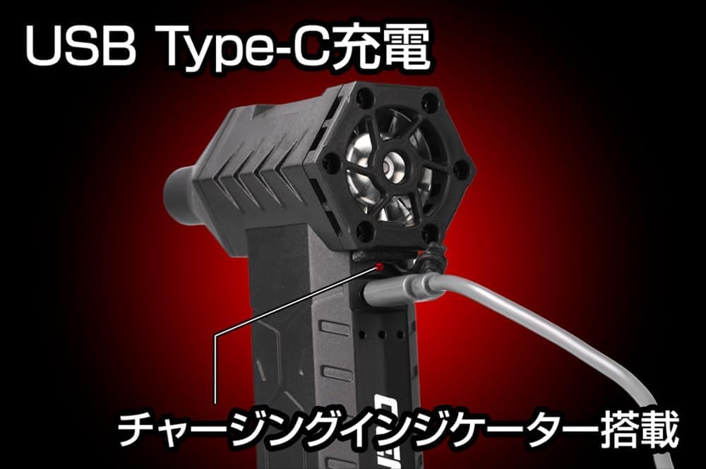 GENTOS HYT-SL Electric Air Duster Mini Jet Blower, 120,000 rpm, 60 m/s, USB Rechargeable, for Car Washing.