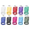 4pcs 10mm Curved Buckle Lock Plastic Side Release Buckles Adjustable Safety Buckles  Outdoor Tool