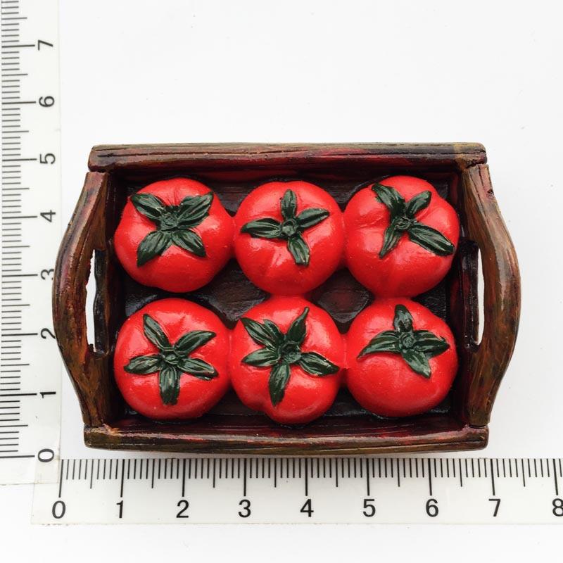 Artificial Foods Magnetic Stickers for Fridge Kitchen Decor Message Board Magnets Gourmet Fridge Magnets Shop Decor Home Decor