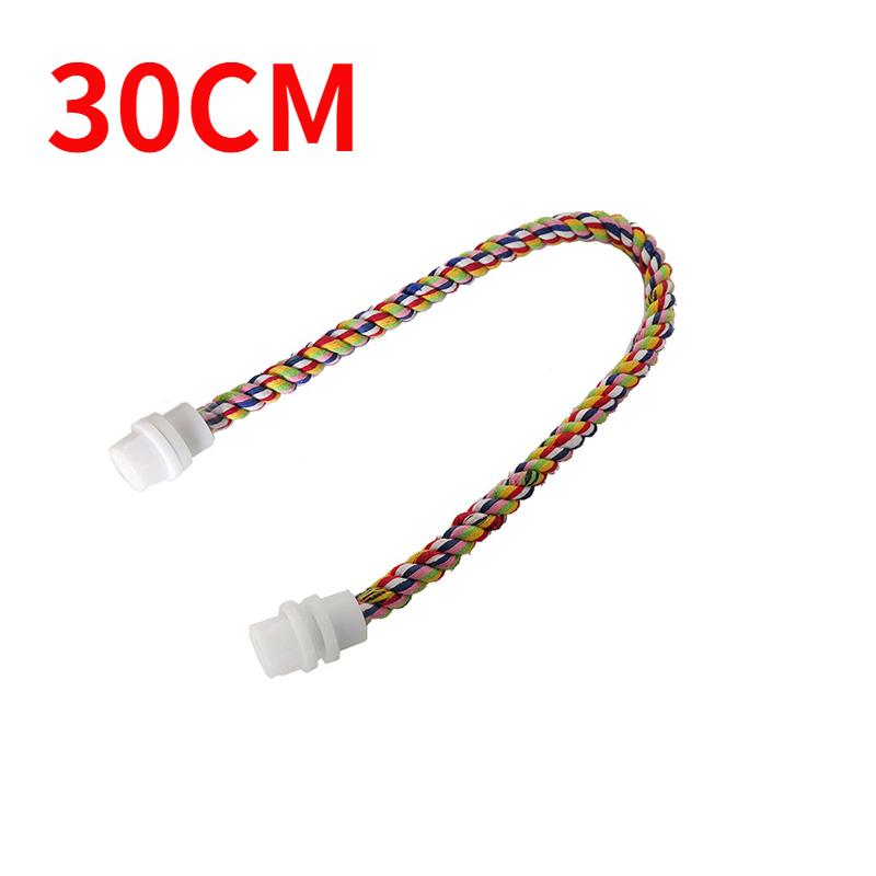 

Игрушка для моляров для птиц, прочная хлопковая веревка, разноцветные жердочки для попугаев, клетка для попугаев, игрушка для птиц