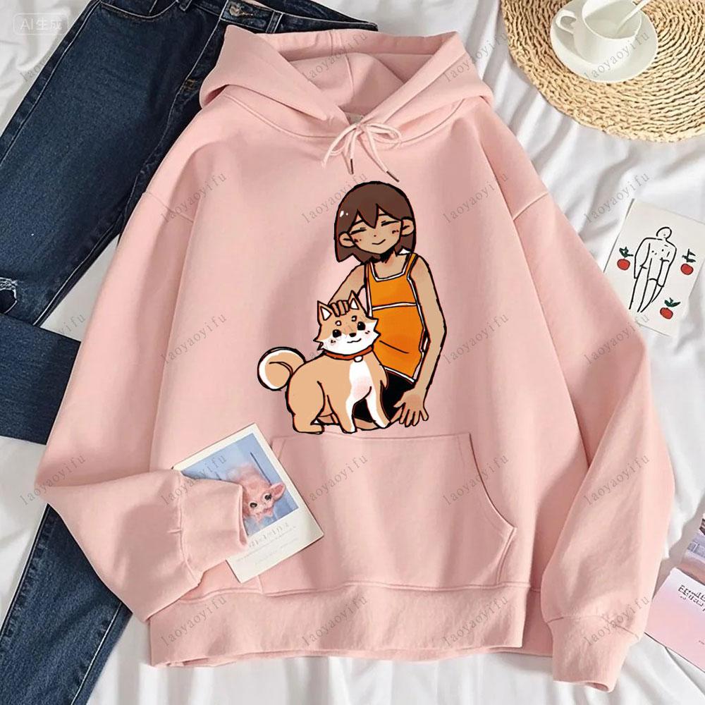 Omori Amusing Games Hoodie Printed Sportswear Unique Hot Selling Autumn and Winter Pullover Cartoon Popular Men Pullover