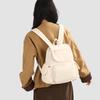 Sac à dos de couleur unie Léger Grande capacité pour unisexe