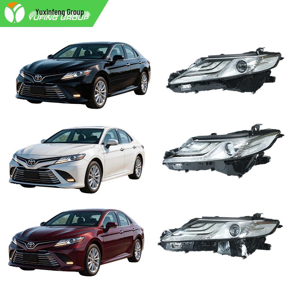 

LED Projector Headlights with DRL & Sequential Turn Signals for 2018-2023 Toyota Camry Aluminum Alloy