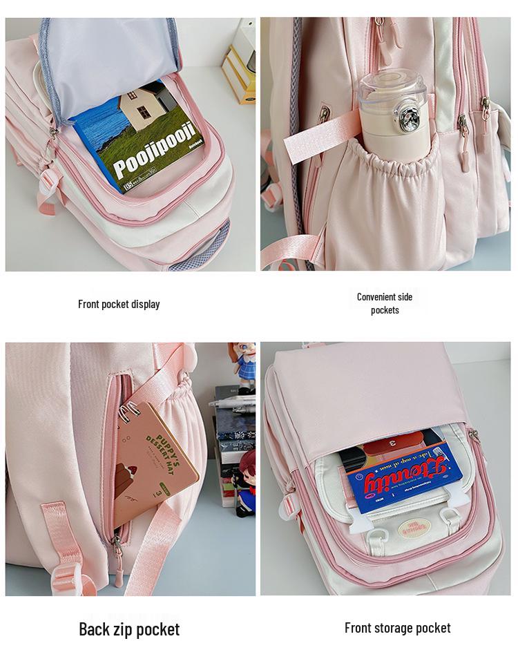 Japanese Style Large-Capacity Ita Backpack for Women and Students