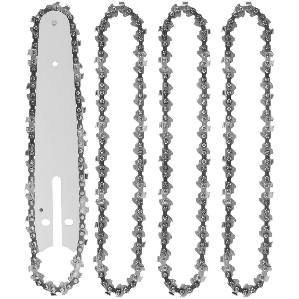 4/6/16inch Chainsaw Chain 57 Drive Links 3/8" LP Replacement Chains for Portable Mini Chainsaw for Wood Branch Cutting