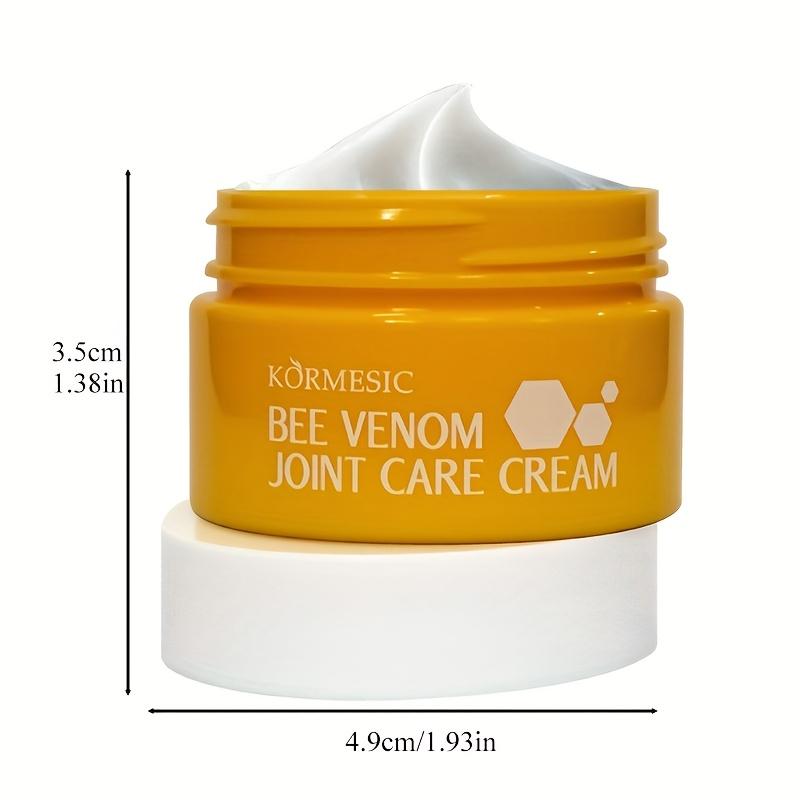 Bee Venom Joint Care Cream Fast-Acting Pain Relief Massage Balm for Arthritis Muscle Soothing Natural Formula