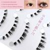 5-7MM Bottom Lashes Strip Clear Band Bottom Eyelashes Bottom Lash Clusters  Eyelash Extension