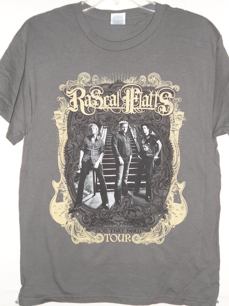 RASCAL FLATTS OFFICIAL OLD STOCK MERCH BAND CONCERT MUSIC  MEDIUM Unisex T-Shirt XL