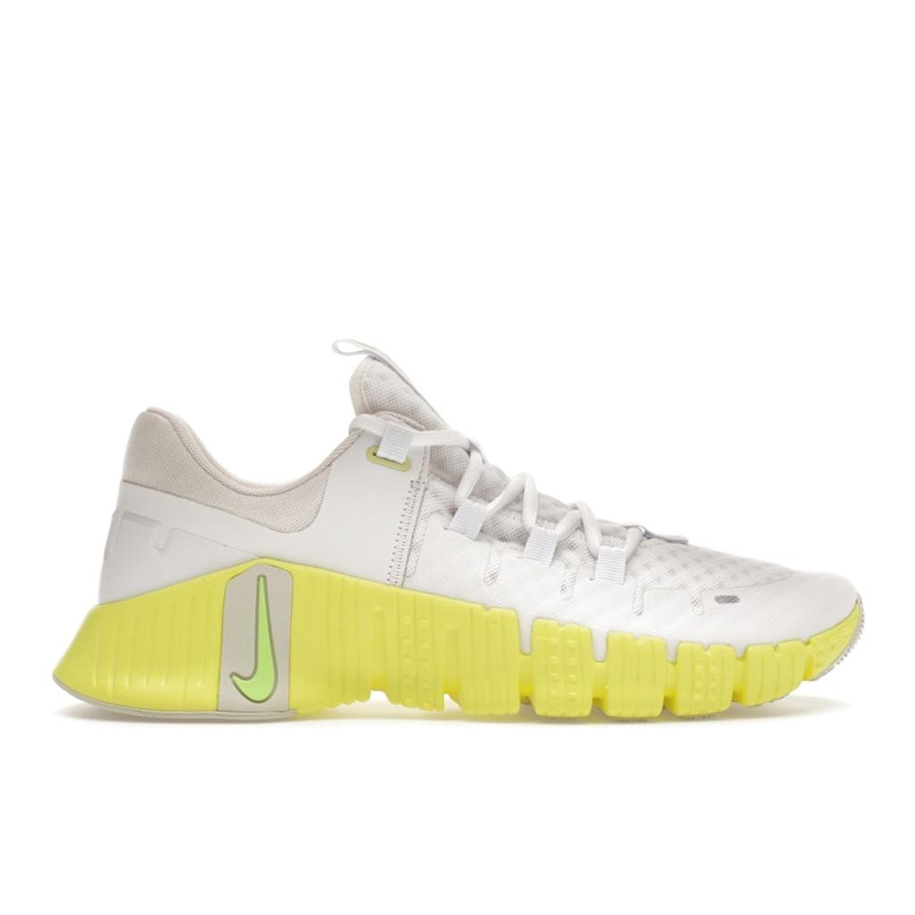 Nike Gratis Metcon 5 White Lime Blast Joggesko for kvinner Lysende-grønn Sea-Glass DV3950-106