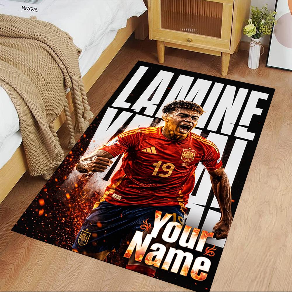 Yamal Customize Your Name Floor Rug Office Rug Suitable for Hallway Bedrooms Decorate room Outdoor Anti-slip Rug Office home decor
