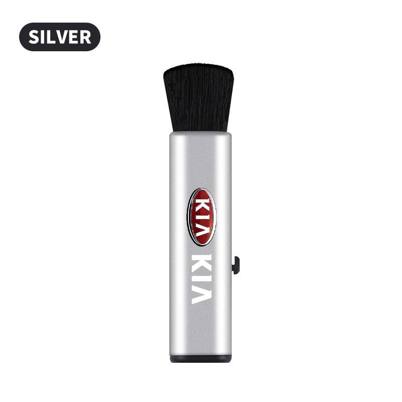 2026 Hot Car Sticker Car Interior Cleaning Brush Telescopic Small Soft Brush Accessories For KIA Sportage Rio 3 Soul Optima Ceed