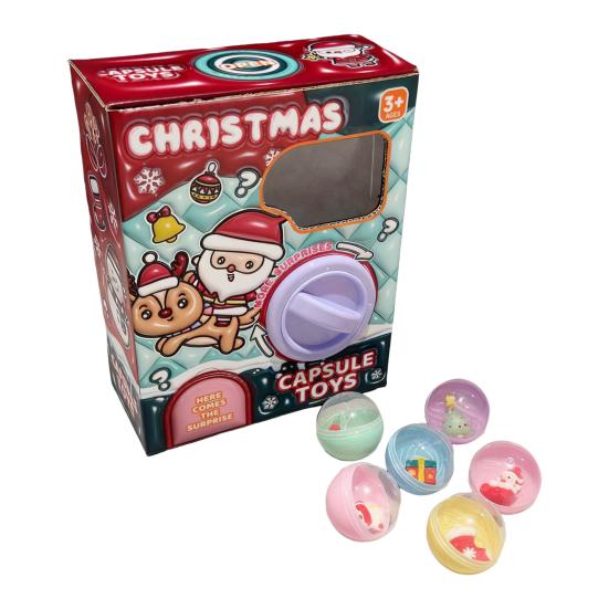 Automatic Claw Machine for Kids Mini Christmas Egg Dispenser Toy Creative