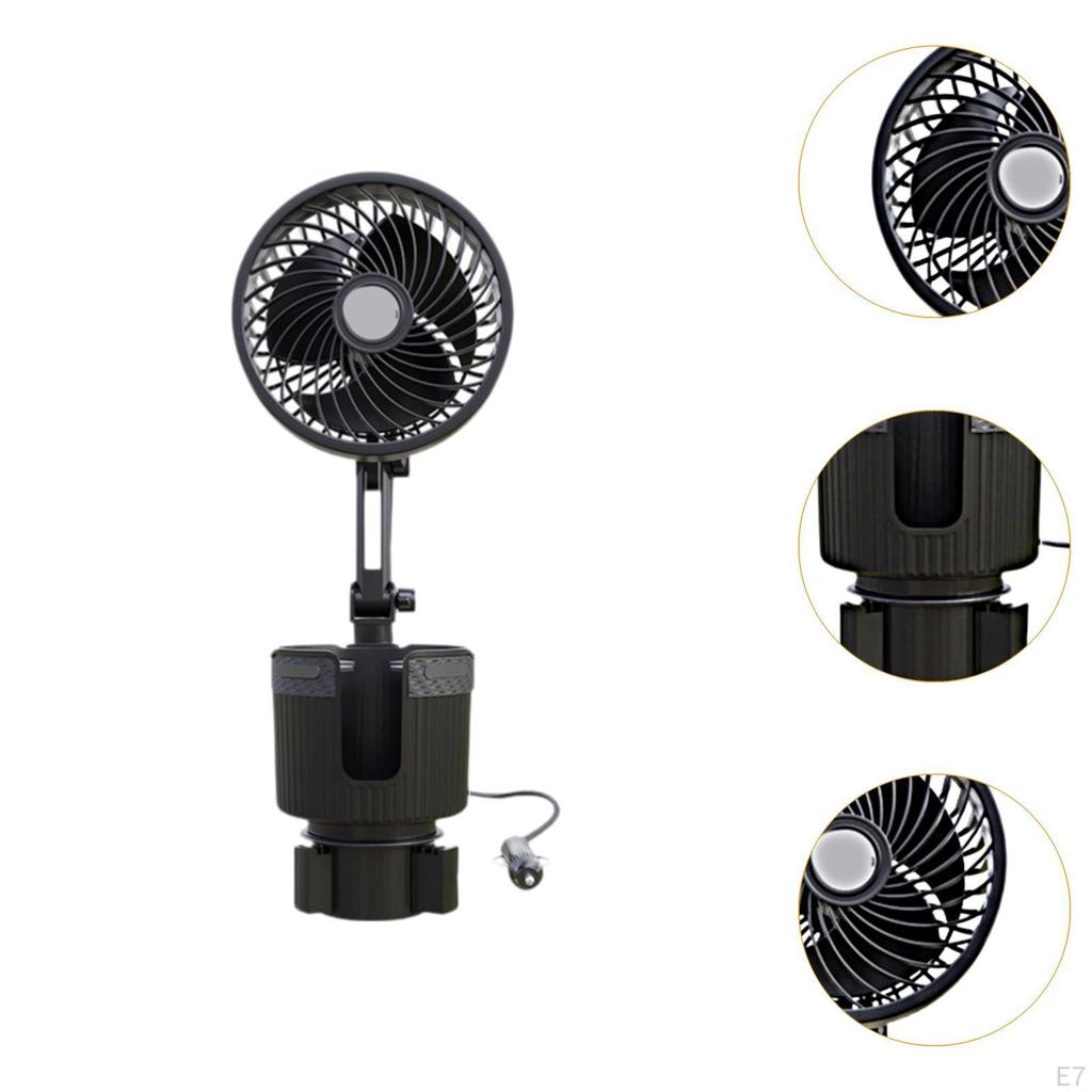 Car Cup Holder Lighter Expander Fan Stable Drink Adapter And Strollers