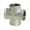 Malleable Cast Iron Threaded Fitting Cross 3/8" IG X 3/8" IG X 3/8" IG X 3/8" IG