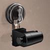 No Drill Showerhead Bracket With Hanger Hooks Adjustable Nozzle Stand  Bathroom Accessories
