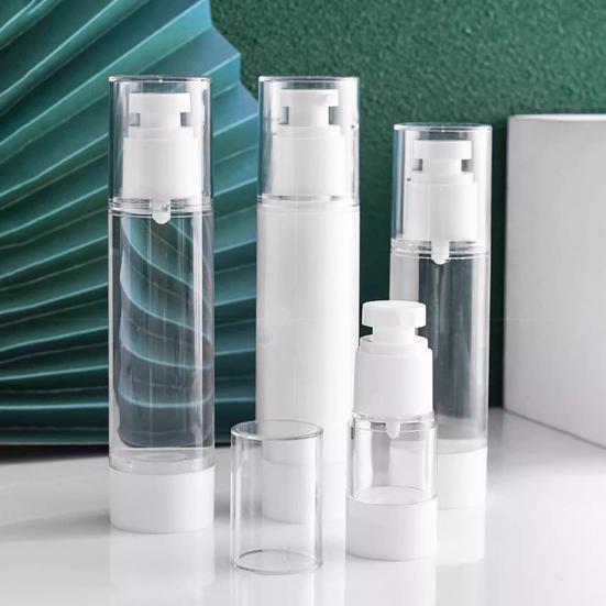 30/50/100ML Μπουκάλι Ταξιδιωτικής Λοσιόν Στεγανό Επαναχρησιμοποιήσιμο Πιεστικό Λοσιόν Σαμπουάν Μαλακτικό Μπουκάλι Καλλυντικών Επαναγεμιζόμενο Μπουκάλι Σπρέι Φορητό Άδειο