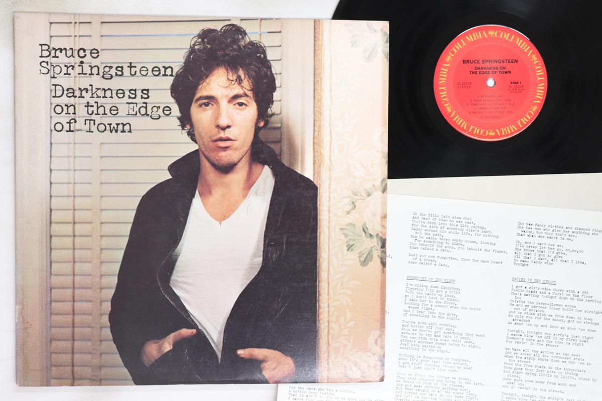 

LP Record BRUCE SPRINGSTEEN - Darkness On The Edge Of Town JC35318 COLUMBIA 1978 US Rock Used
