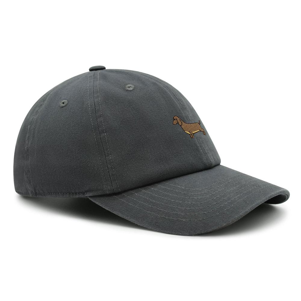 Puppy Dog Dad Hat Dachshund Baseball Cap Cute Embroidered Women Summer Cotton Sun Hat Unisex Trucker Hats
