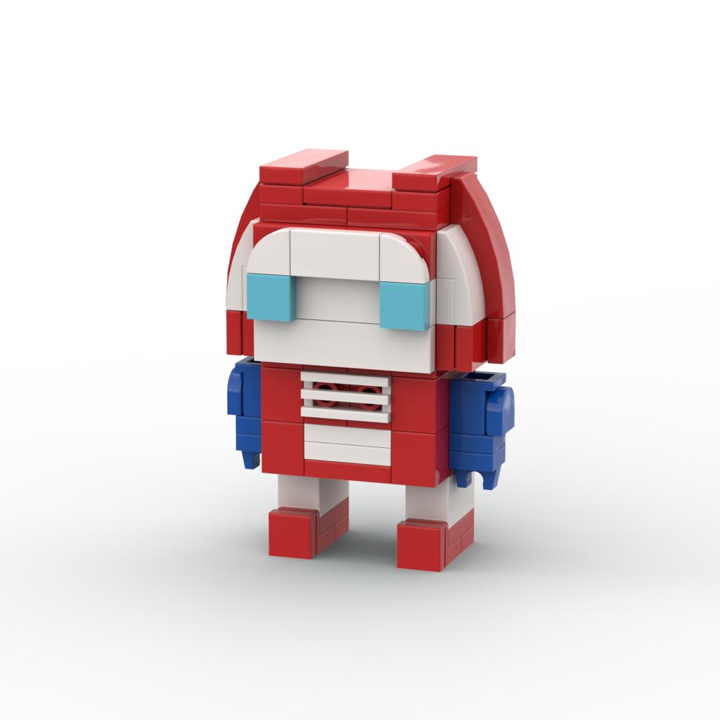*Transform Auto Robot Brickheadz * Star Scream Jazz Prime DIY Enlighten MOC Block Brick set,Compatible With