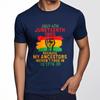 Street Wear For Her O Neck Tshirt Unisex July 4th Juneteenth 1865 Because My Ancestors Werent Free In 1776 Cool Teenagers Top