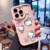 Singing Hello Kitty Applies To Apple 15plus Mobile Phone Case 14promax Cute iPhone13 Anti-drop 12 Soft Xr