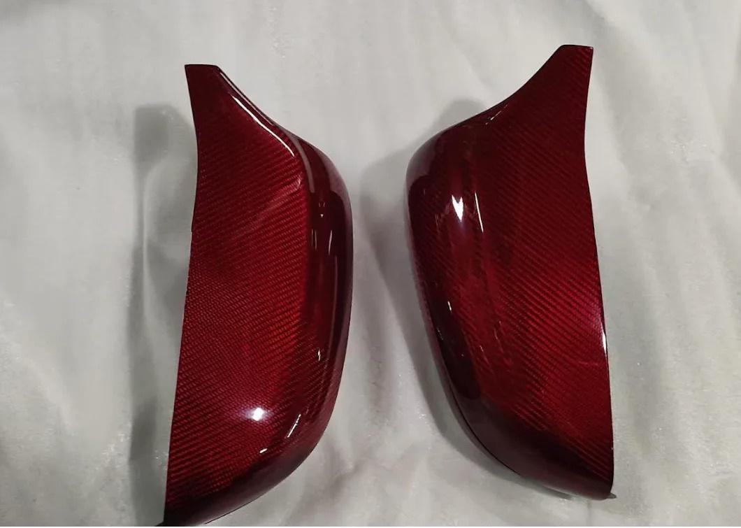 

M-Look Mirror Caps Red Carbon (2018-2022) for BMW 8 series G14/G15/G16