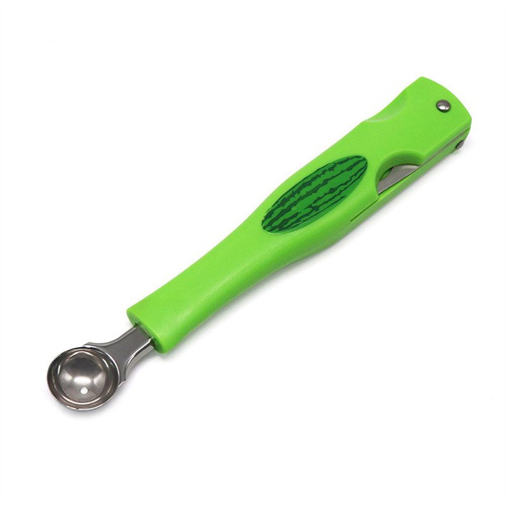 3 in 1 Melon Baller Scoop - Upgraded Watermelon Fruit Cutters Shapes Scooper Fruit Scooper