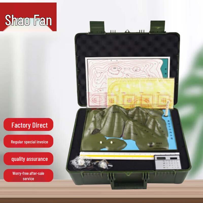 Military Topography Teaching Aid Kit