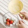 Plastic Drainage Basket Multipurpose Kitchen Tool Set With Detachable Layers For Washing And Draining Food