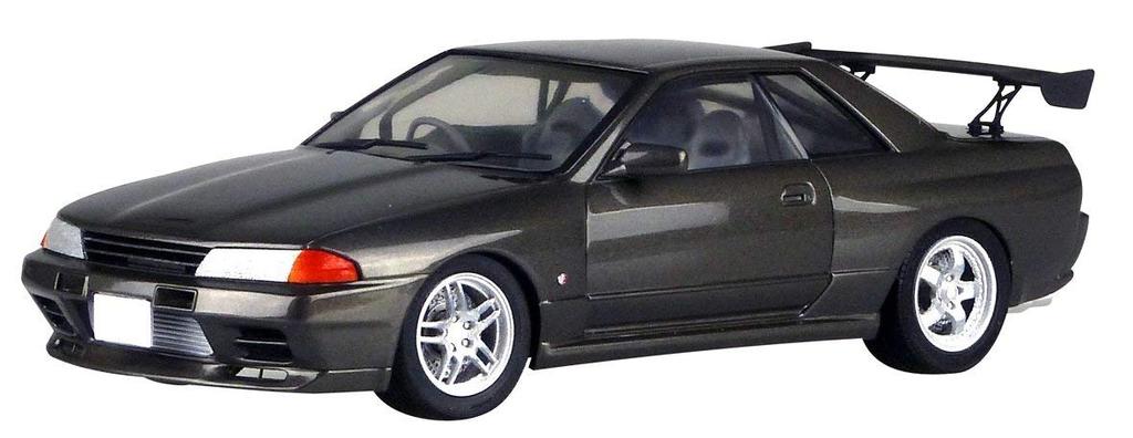Aoshima Bunka Kyozaisha Initial D Rin Hojo BNR32 Skyline Shinigami Scale Plastic Model No.4 GT-R 1/24