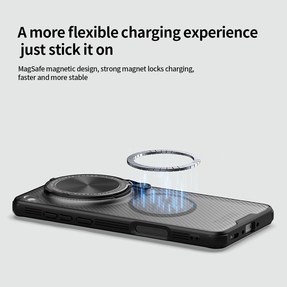 Für OPPO Find X8 Ultra-Telefonhülle Nillkin CamShield Prop Magnetische klare Version Harte PC + TPU-Schale Stoßfeste Rückseite für One Plus 13