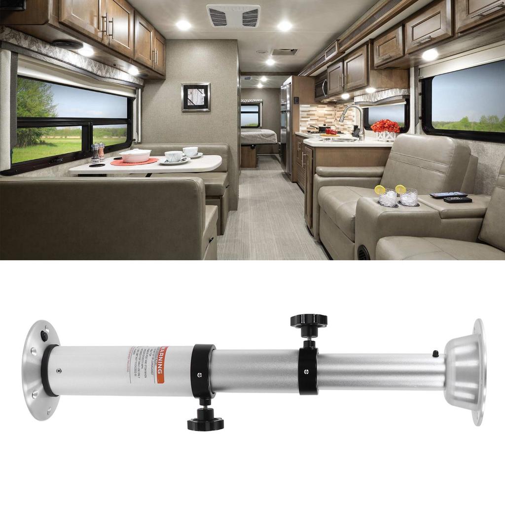 New Adjustable Table Leg Removable Table Leg 430‑745mm Height Adjustable 3 Sections Aluminum Alloy for RV Motorhome RV Parts