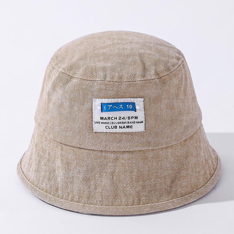 Spring2021 Neue flache Denim-Eimerhüte für Frauen und Mädchen, Vintage-Designer, kurze Traufe, Harajuku, Fischer-Beckenkappe, vier Jahreszeiten