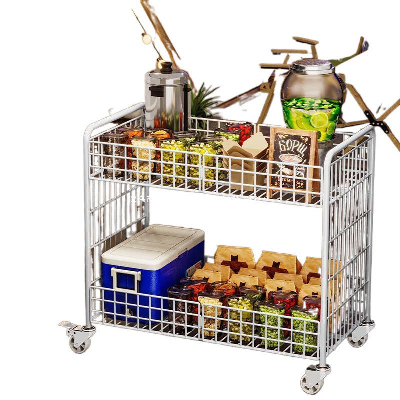 Faltbarer Straßenkarren: Eisgelee, Sushi & Wurstsnacks