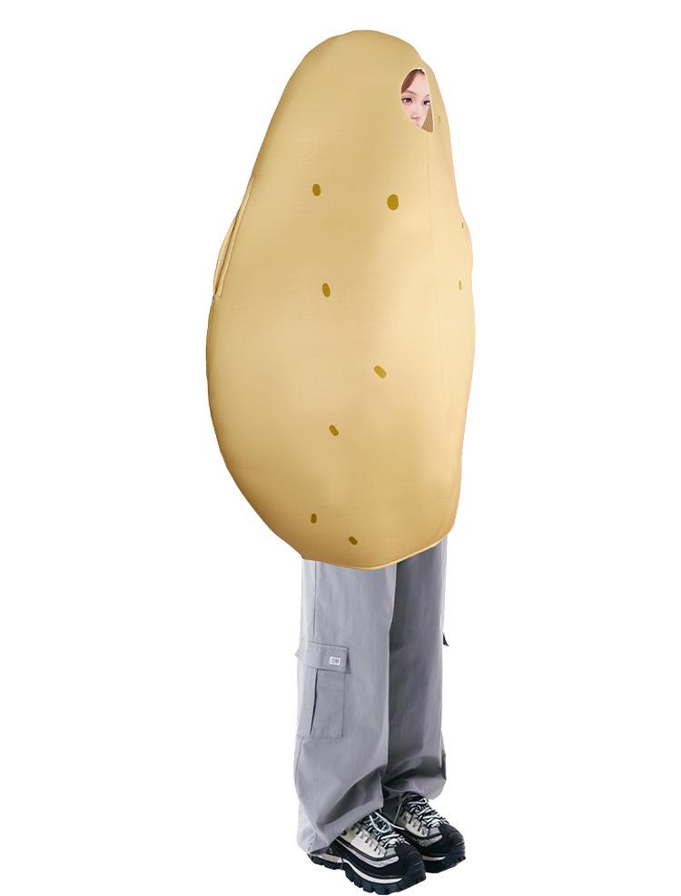 Potato Costume for School Events, Party, Cosplay, and Halloween