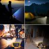 20W rechargeable LED stand light, folding portable light, built In battery 4400 mAh, yellow stand