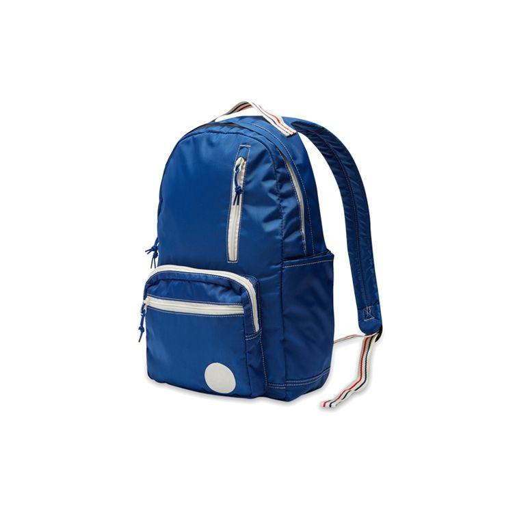 Converse Classic Fashion Casual Sports Polyester Backpack Unisex Backpacks Blue 10009235-A02 Blue
