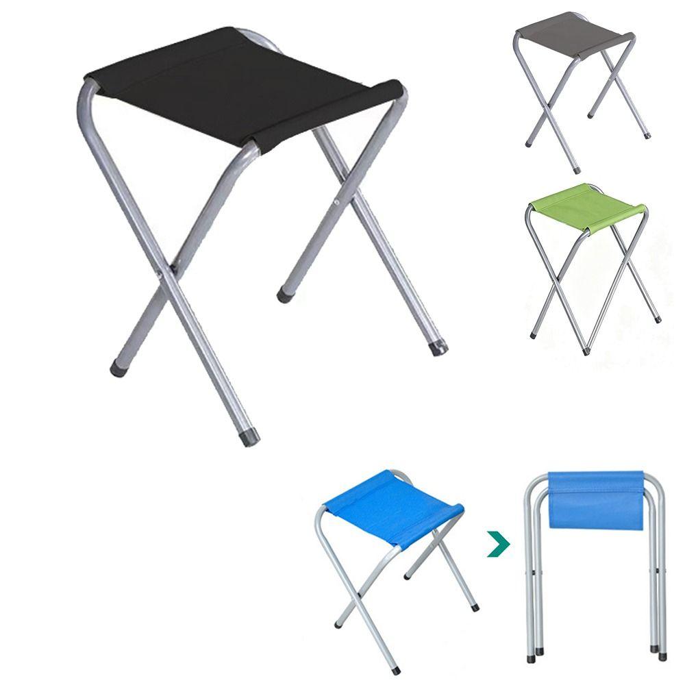 Foldable Camping Stool Ultralight Portable Outdoor Chair Easy To Carry Folding Stool Hiking