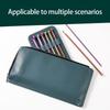 6Pcs Colorful Aluminum Knitting Needle 5.0mm-10mm Afghan Tunisian Crochet Hook For Sweater Scarf Bag Yarn Crafting