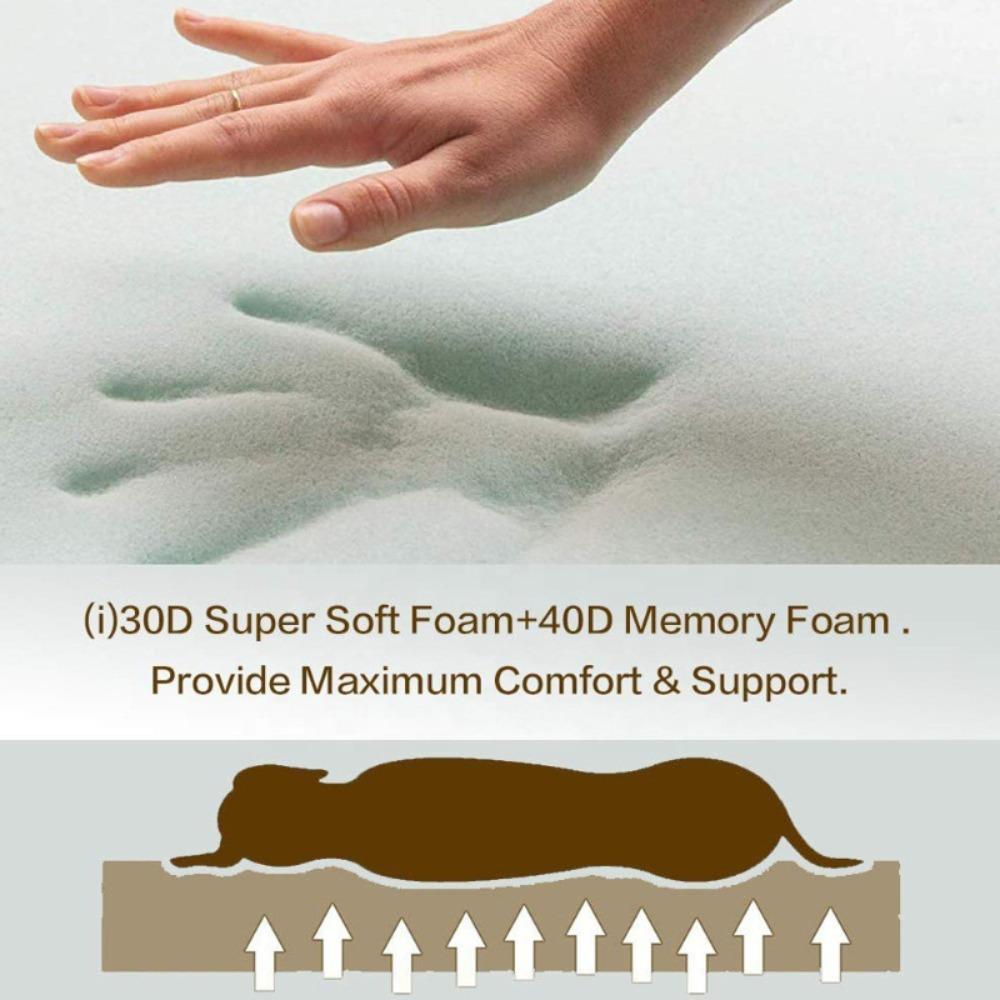 Thickened Large Dog Bed Cushion Soft Breathable Memory Sponge Pet Dog Beds and Mats Comfortable Dogs Accessories Supplies