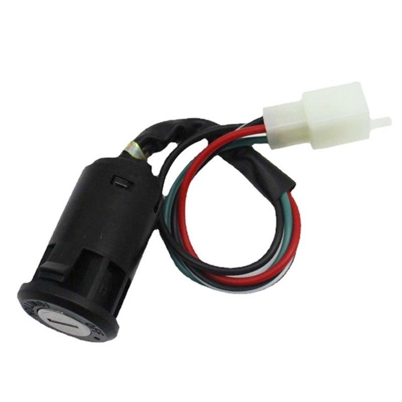 4 Wire Motorcycle Ignition Switch+Key for 50 70 90 110 125 150 200 250CC ATV Dirt Bike Pocket Bike