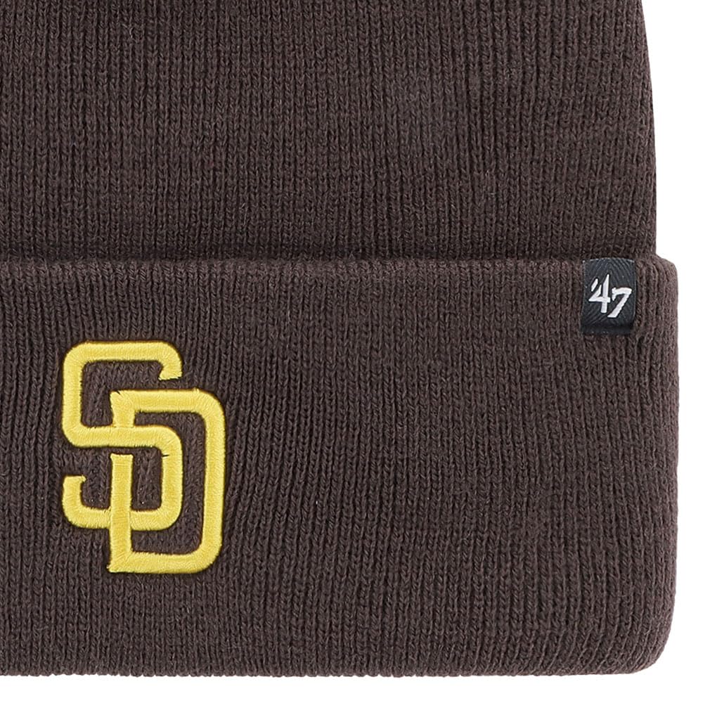 Brand Red Sox Camel Knit One Size Fits All '47 Men's Beanie, (47brand361)