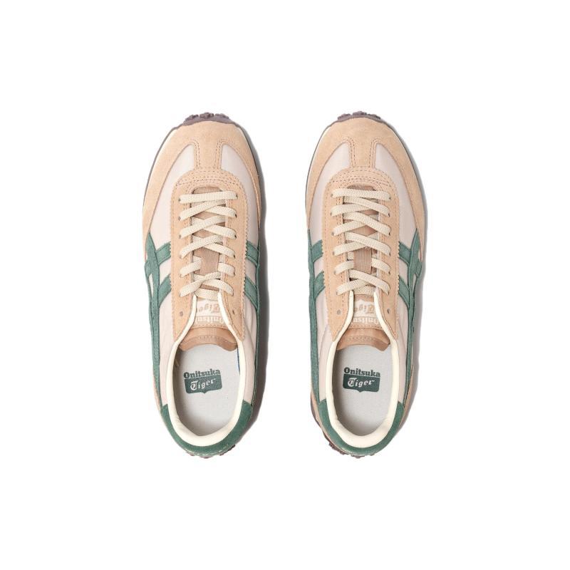 ONITSUKA TIGER Edr 78 Cushioning Wear-Resistant Low-Top Casual Shoes Unisex Brown Green Sneakers 1183C263-250