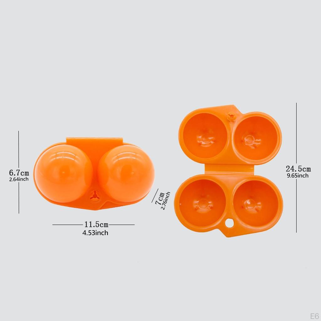 Eieraufbewahrungsbox Tragekoffer Multifunktionaler Mehrschlitz-Organizer Halter für Outdoor