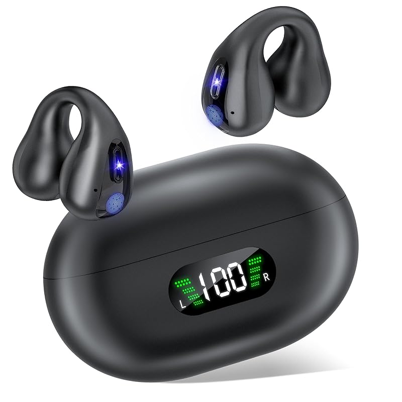 

Earphone translator [2025 new release] Ear cuff earphones bluetooth Two-way simultaneous interpretation High precision interpreter machine lightweight