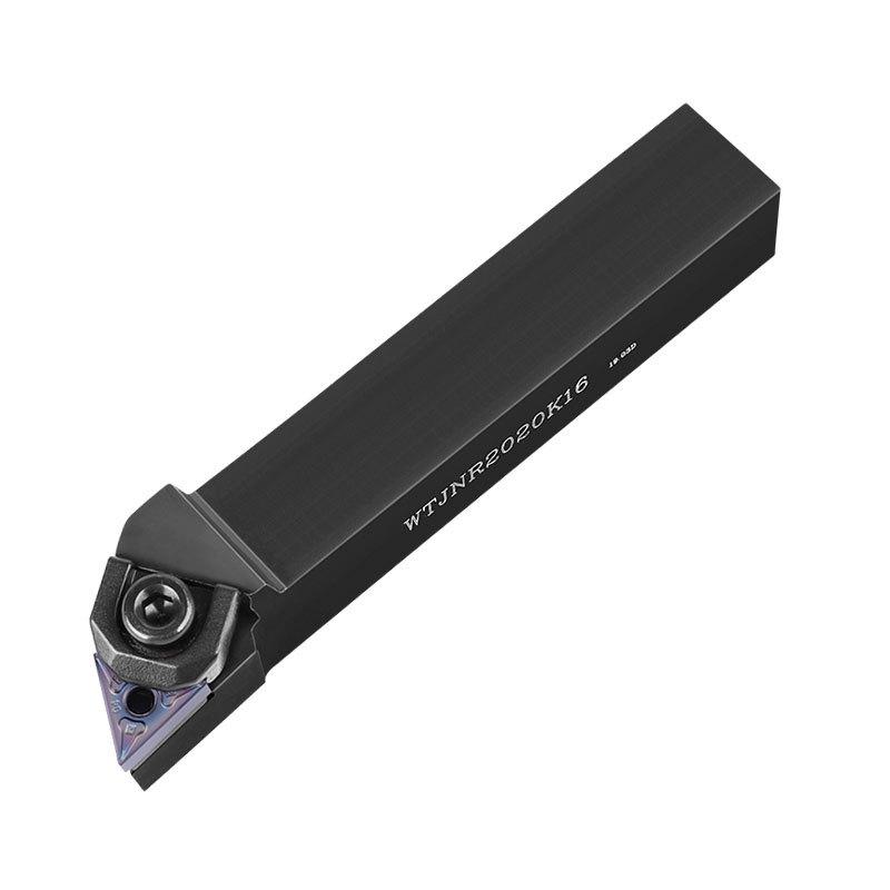 93° CNC Lathe Tool Holder WTJNR2020K16/2525M16 with Triangular Insert for Outer Diameter Turning