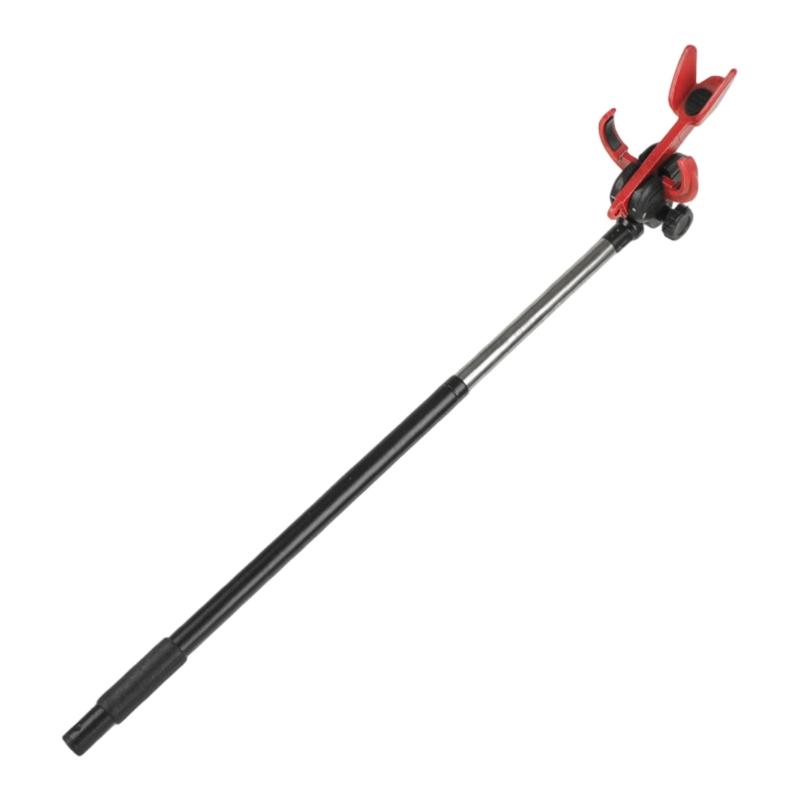 Auto Lock Fishing Rod Holder with 360 Degree Rotation and Steel Base Universals Fishing Poles Holder for Secure Angling