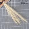 INS Style 3-Prong Pampas Grass and Rose Artificial Bouquet for Home Decor