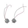 5Pcs 24mm Round RF-300 DC Motor 2Pin Hanging Neck Fan Motor Micro 300 Motor  for Hanging Neck Fan